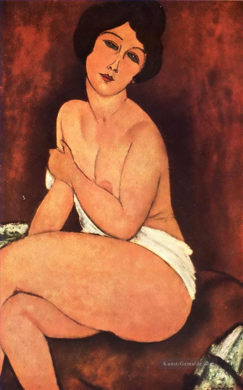 große SitzAkt Amedeo Modigliani Ölgemälde